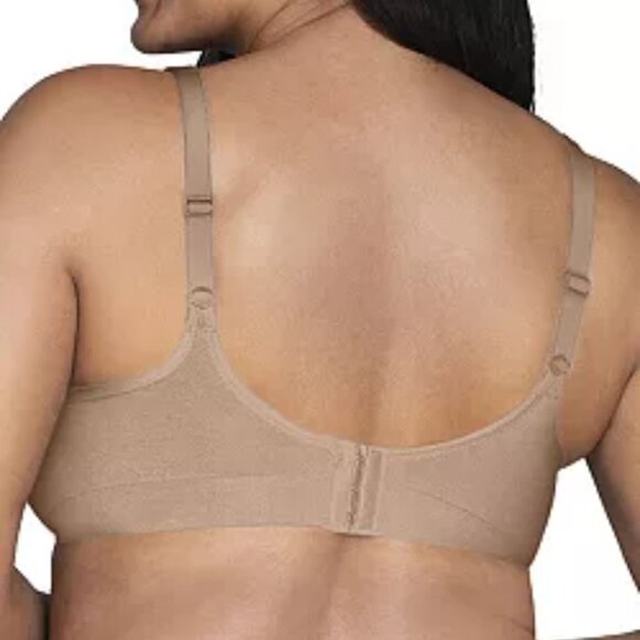 Vanity Fair Women's Beyond Comfort Full Figure Wirefree Bra - Picture 2 of 6